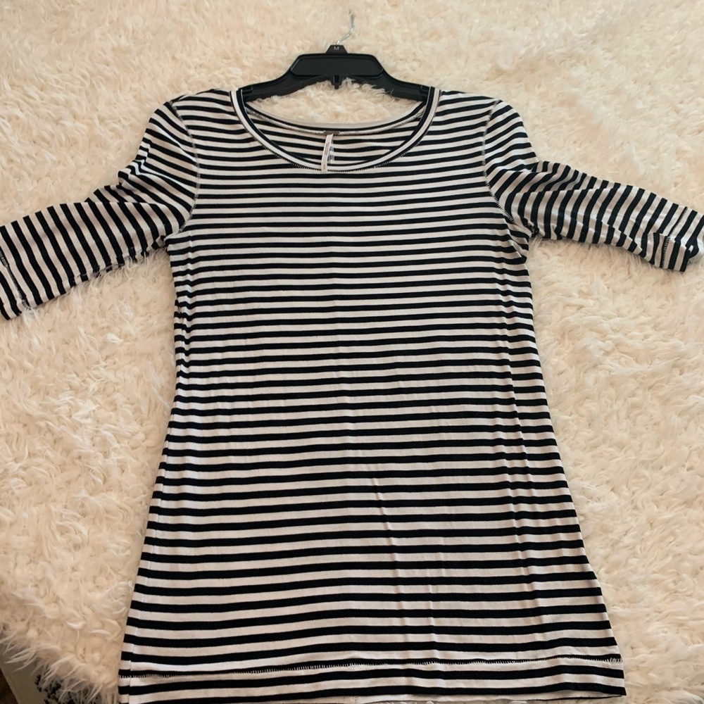 Free People Stripe Shirt